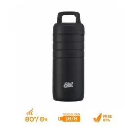 Термокружка Esbit MAJORIS WM450TL-DG, из нержавеющей стали, черная, 0.45 л