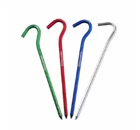 Колышки Naturehike NH15A008-I алюминиевые для палатки (8 шт.) 18 см, красный, 6927595717806-R