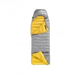 Мешок спальный Naturehike CW400 NH18C400-D с утиным пухом, размер L, серый