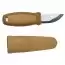 Нож Morakniv Eldris, нержавеющая сталь, цвет зеленый, с ножнами, 12651