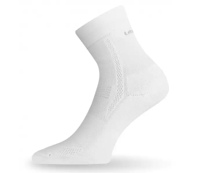 Носки Lasting AFE 001 cotton+polyamide, белый, размер S.