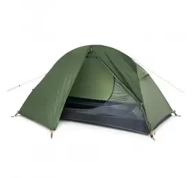 Палатка 1-местная Naturehike сверхлегкая + коврик NH18A095-D, 20D, зеленый