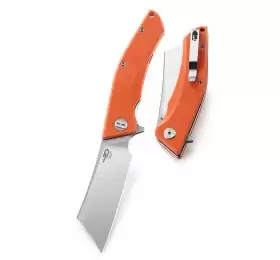 Нож Bestech Cubic сталь D2, рукоять G10 оранжевая