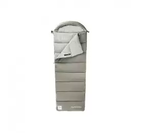 Ультралёгкий спальный мешок Naturehike NH20MSD02 M300 хлопковый с капюшоном весна осень зеленый, молния справа
