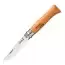 Нож Opinel №9, углеродистая сталь, рукоять из дерева бука, блистер