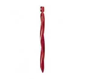 Колышки Naturehike NH17D024-D спиральный алюминиевый 25см L (4шт) красный, 6927595723340