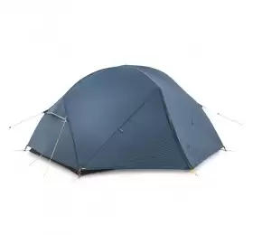 Палатка Naturehike Mongar NH19M002-J 210T двухместная сверхлегкая , синяя Phantom Blue, 6975641882596