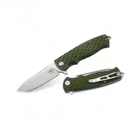 Нож Bestech Grampus сталь D2, рукоять G10 зеленая