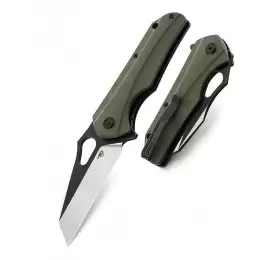Нож Bestech Operator сталь D2, рукоять G10 зеленая