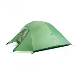 Палатка 3-местная Naturehike сверхлегкая + коврик Сloud up NH18T030-T, 20D , зеленый