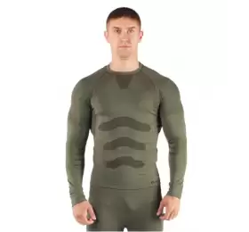 Футболка мужская Apol/ дл. рукав/ синтетика/ зеленый/ XXS-XS, Apol6262XXSXS