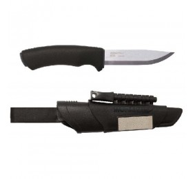 Нож Morakniv BushCraft Survival, нержавеющая сталь, черный, 11835
