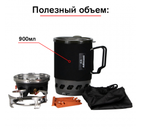 Система приготовления пищи Adimanti AD-10 1100 мл, цвет черный, AD-10