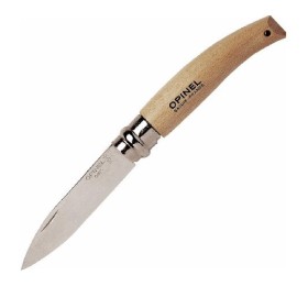 Нож Opinel №8 садовый, нержавеющая сталь, блистер, 001216