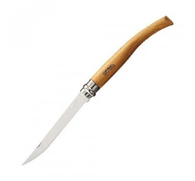 Нож филейный Opinel №10, нержавеющая сталь, рукоять из дерева бука, 000517