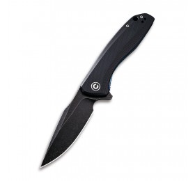 Складной нож CIVIVI Baklash 9Cr18MoV Steel Black Stonewashed Handle G10 Black