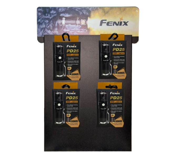 Дисплей Fenix алюминиевый, 4 позиции, 1020408 Дисплей Fenix алюминиевый, 4 позиции, 1020408