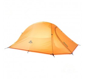 Палатка Naturehike Cloud UP II 210T NH17T001-T двухместная с ковриком, оранжевая