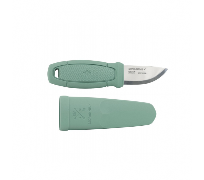 Нож Morakniv Eldris LightDuty, нержавеющая сталь, цвет мятный, с ножнами, 13855