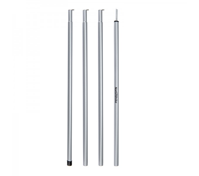 Стойки для тента Naturehike NH20PJ041 оцинкованное железо 2,0 м 4 секции (2шт)