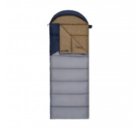 Спальный мешок Naturehike Sunny Day PL02 CNK2550WS028 U450, синий с голубым, молния слева