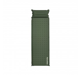 Коврик Naturehike CNK2550WS025 D Series 6см с подушкой R4.9 самонадувной туристический зеленый