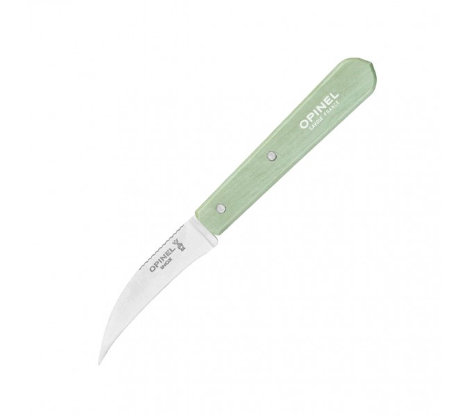 Нож столовый Opinel №114, деревянная рукоять, блистер, нержавеющая сталь, шалфейный Нож столовый Opinel №114, деревянная рукоять, блистер, нержавеющая сталь, шалфейный