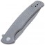 Складной нож SENCUT Tynan 10Cr15CoMoV Steel Gray Stonewashed Handle Stainless Gray