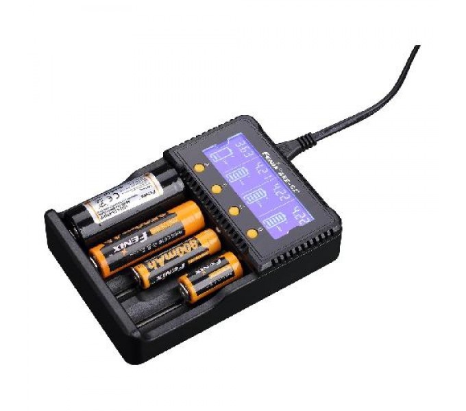 Зарядное устройство Fenix Charger ARE-C2 plus (18650, 16340, 14500, 26650, AA, ААА, С), ARE-C2plus