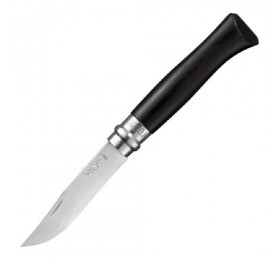 Нож Opinel №8, нержавеющая сталь, рукоять из эбенового дерева, 002015