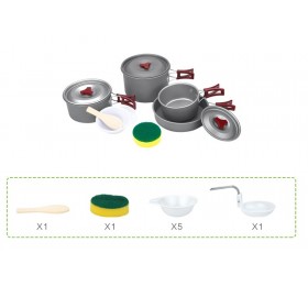 Набор туристической посуды BRS-155