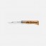 Нож Opinel №8 Animalia, нержавеющая сталь, рукоять дуб, гравировка бизон