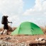 Палатка Naturehike Сloud Up CNK2450WS032 210T одноместная зелёная,6927595798614