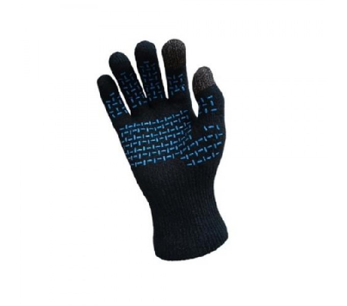 Водонепроницаемые перчатки Dexshell Ultralite Gloves черный/синий S