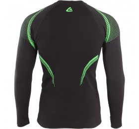 Футболка мужская STEM/ дл. рукав/ синтетика / черная/ L-XL (STEM9060LXL)