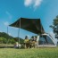 Палатка Naturehike Ango Automatic CNK2550WS010 четырехместная, c навесом, бежевая с коричневым