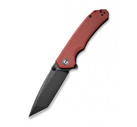 Складной нож CIVIVI Brazen D2 Steel Black stonewashed Handle G10 Burgundy C2023B