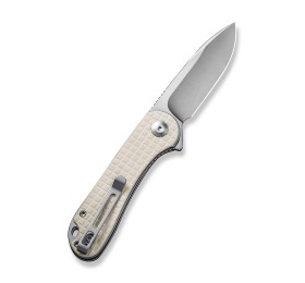 Складной нож CIVIVI Elementum D2 Steel Satin Finished Handle G10 Ivory