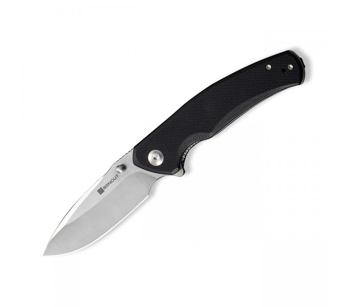 Складной нож SENCUT Slashkin D2 Steel Satin Finished Handle G10 Black