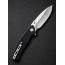 Складной нож SENCUT Slashkin D2 Steel Satin Finished Handle G10 Black