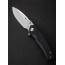 Складной нож SENCUT Slashkin D2 Steel Satin Finished Handle G10 Black