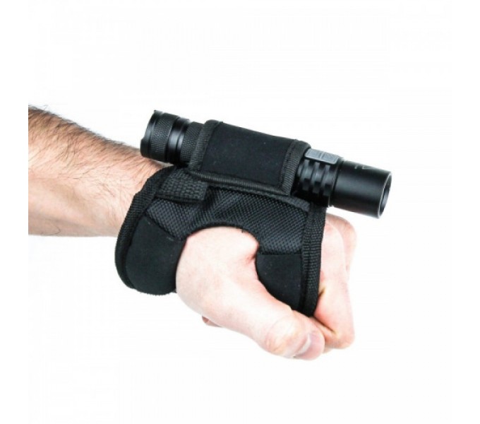 Крепление на руку для дайвинговых фонарей, черный большой, BHolster Крепление на руку для дайвинговых фонарей, черный большой, BHolster