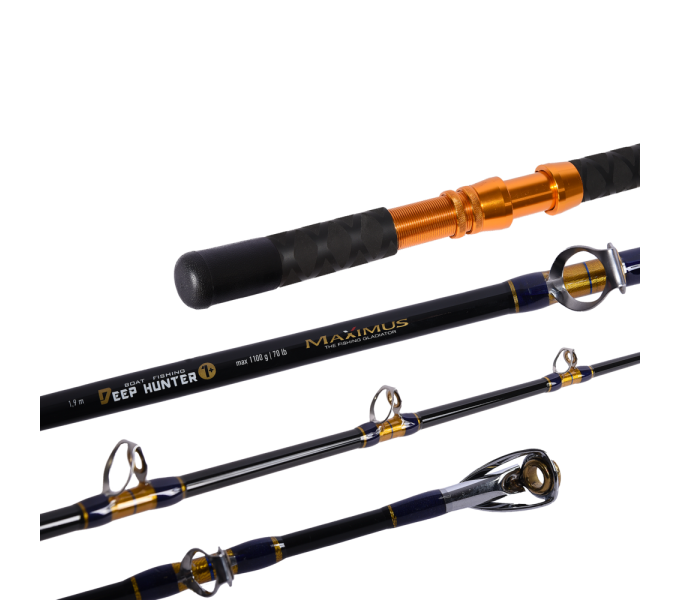 Удилище морское Maximus Deep Hunter 1+ 190XH 1,9m 70 lb ( Удилище морское Maximus Deep Hunter 1+ 190XH 1,9m 70 lb (