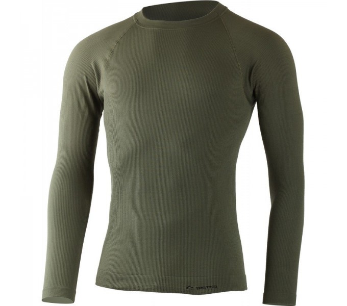 Футболка мужская ZEL / дл. рукав/ синтетика/ зеленый/ XXL-XXXL, ZEL-6262XXLXXXL