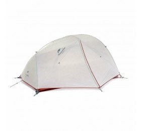 Палатка Naturehike Star-river 2 NH17T012-T двухместная сверхлегкая с ковриком, серо-черная