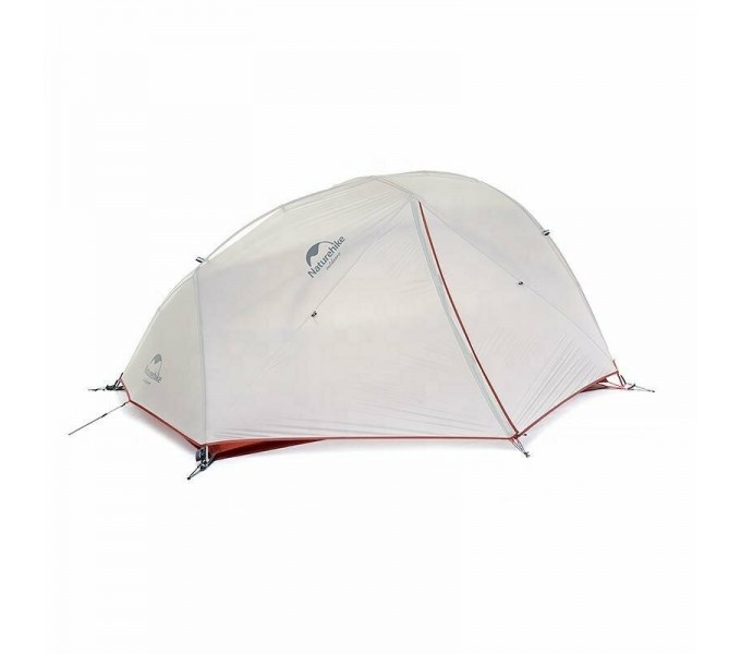 Палатка Naturehike Star-river 2 NH17T012-T двухместная сверхлегкая с ковриком, серо-черная