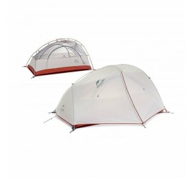 Палатка Naturehike Star-river 2 NH17T012-T двухместная сверхлегкая с ковриком, серо-черная