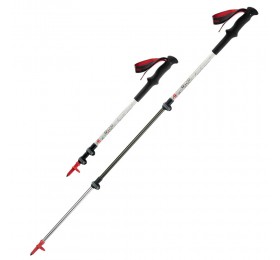 Палка треккинговая Naturehike NH17D006-D Carbon-AL Hoar UL 60-120см белый