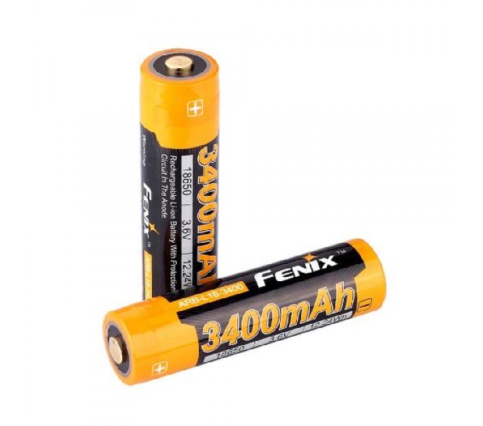 Аккумулятор 18650 Fenix ARB-L18 (3400mAh), ARB-L18-3400