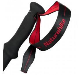 Палка треккинговая Naturehike NH17D006-D Carbon-AL Hoar UL 60-120см белый